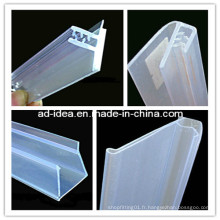 Profilé d&#39;extrusion acrylique PMMA profilé d&#39;hétérogène en PVC